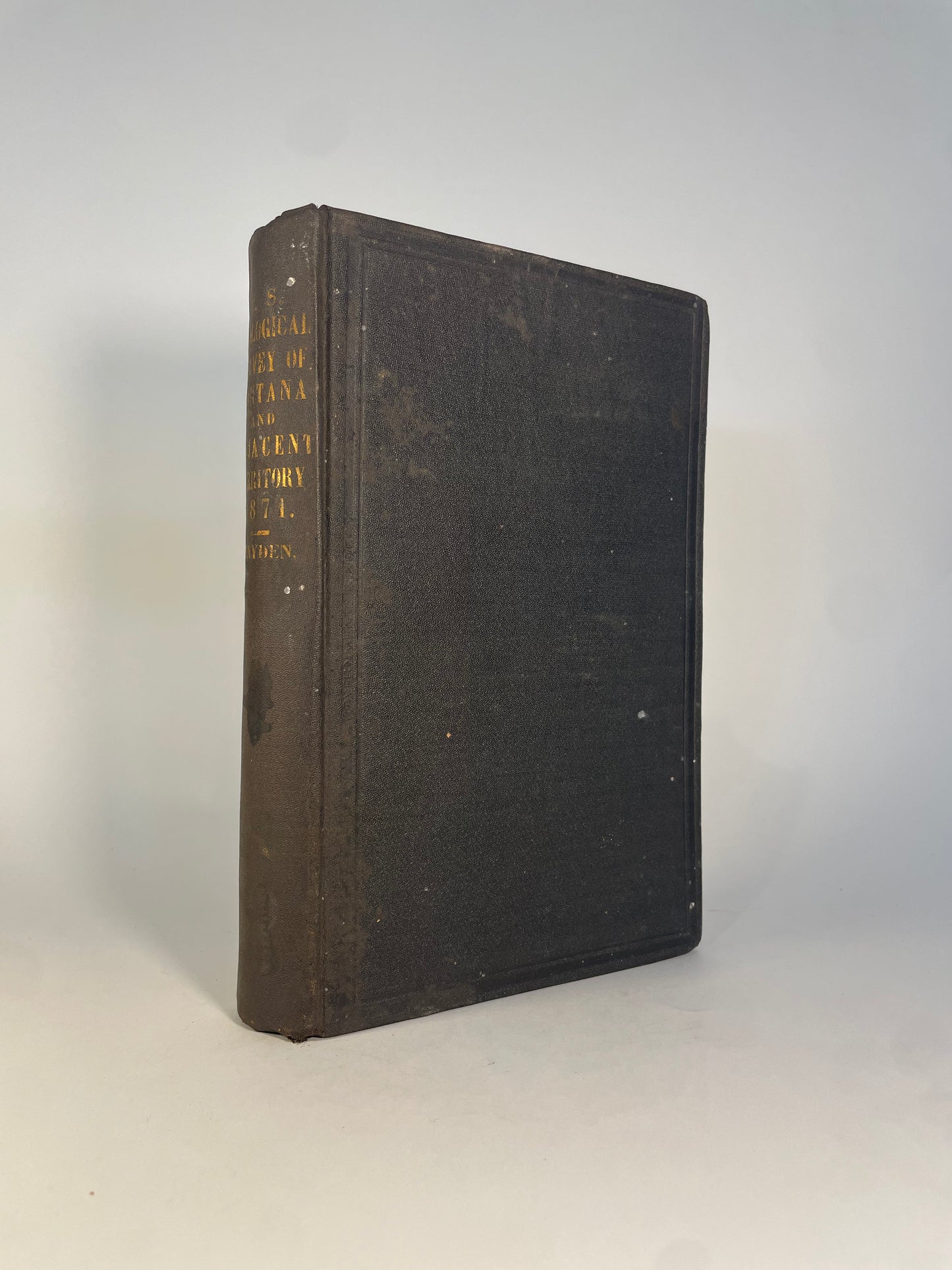 Preliminary Report of the United States Geological Survey of Montana