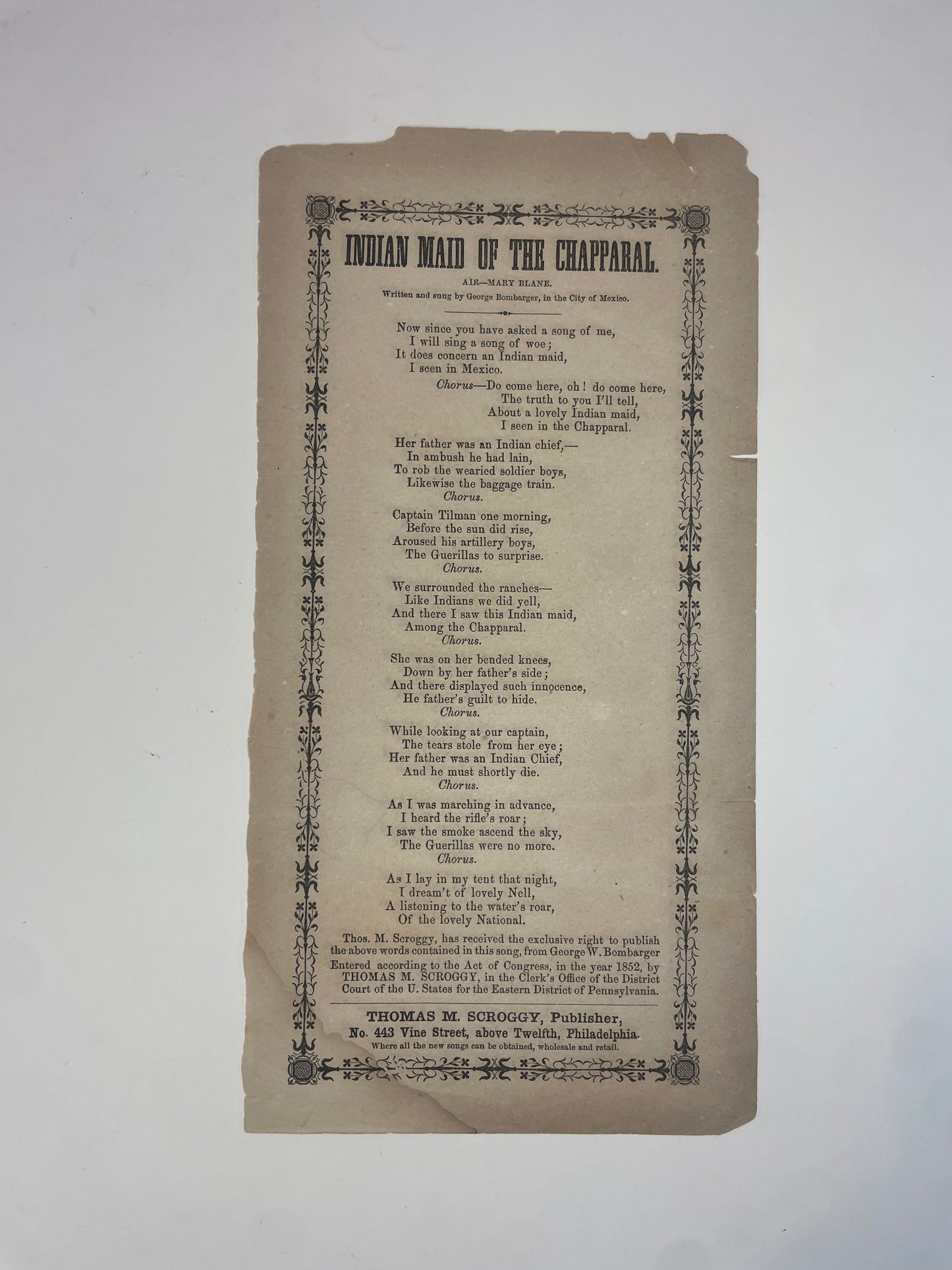 Indian Maid of the Chapparal