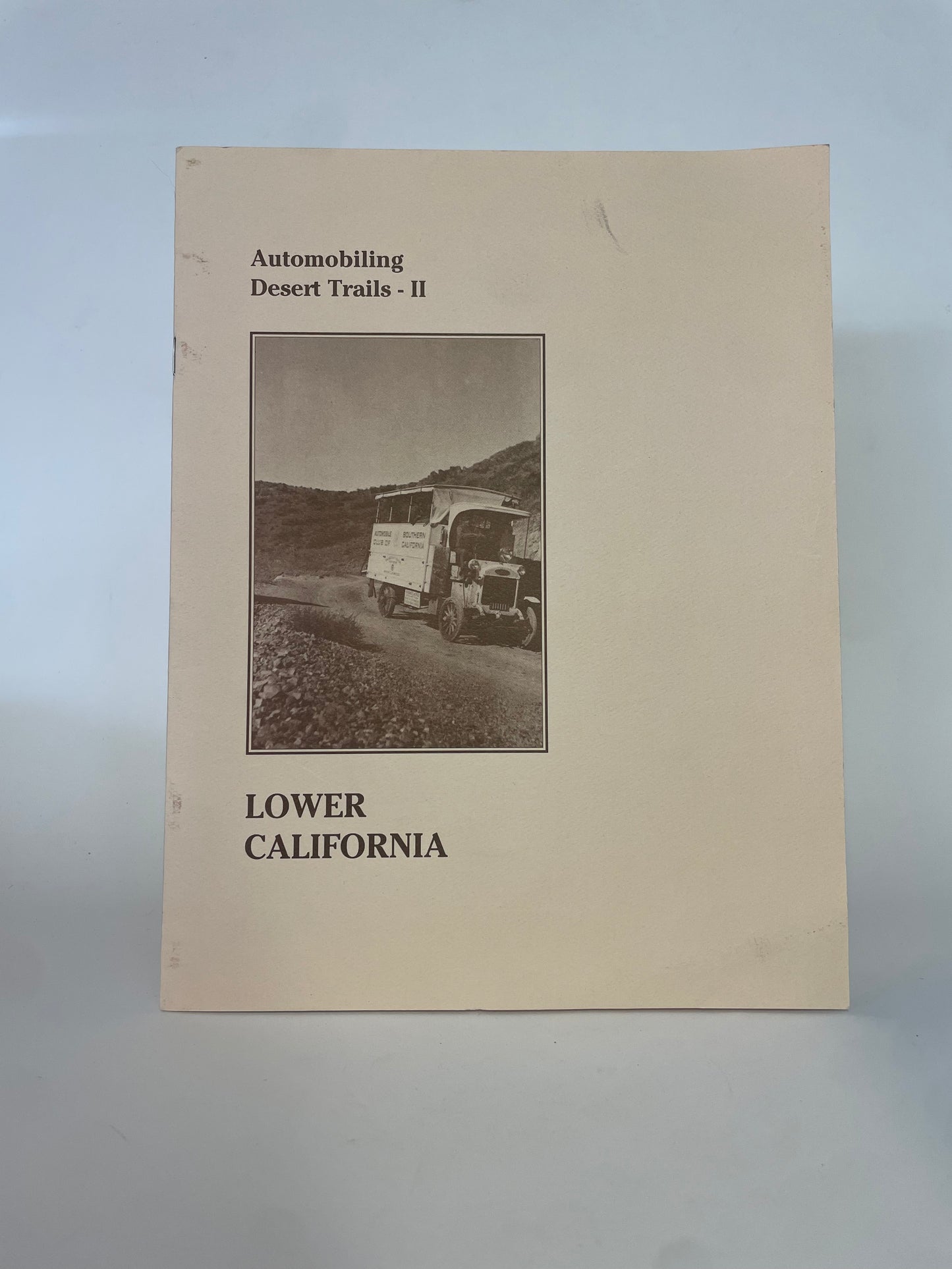 Automobiling Desert Trails - II