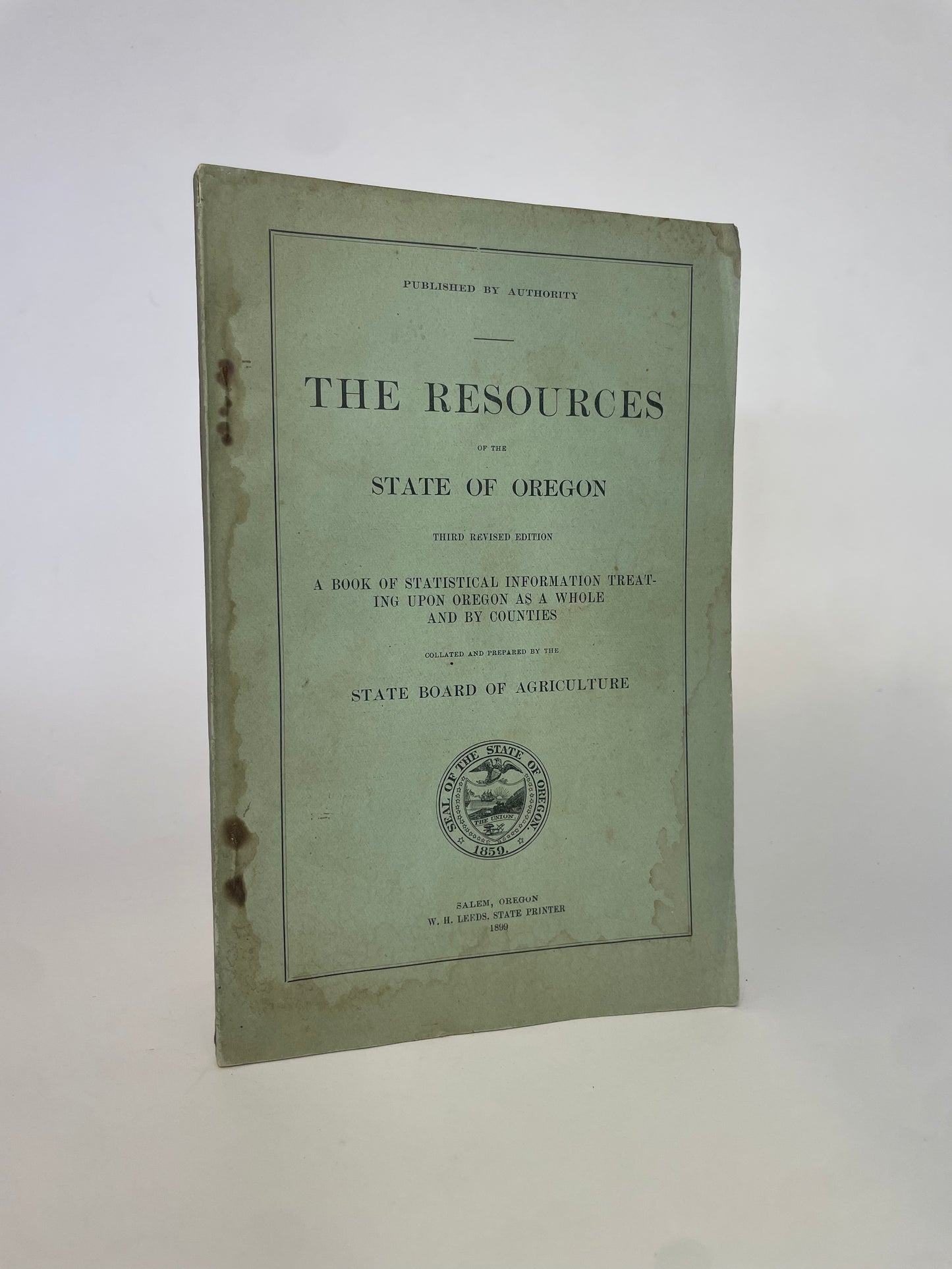 The Resources of the State of Oregon