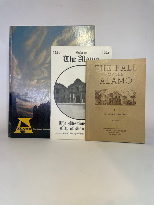 Three Items Pertaining to the Alamo